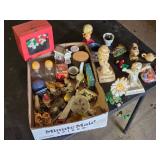 Assorted Figurines and Collectibles including "Keep On Truckin