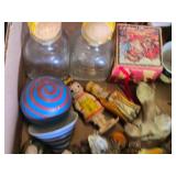 Assorted Figurines and Collectibles including "Keep On Truckin