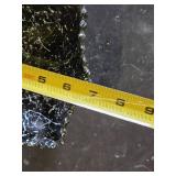 Black Marble Finish Pedestal Bowl