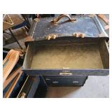 Horn Luggage Wardrobe Trunk with Drawers and Hangers