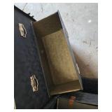 Horn Luggage Wardrobe Trunk with Drawers and Hangers