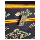 Hand-Painted Decorative Storage Box