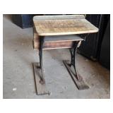 A.H. Andrews & Co. Antique School Desk - 22" Tall