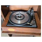 General Electric Stereo Console with Turntable and Speakers - Powers on but doesn