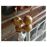 Antique Brass and Iron Bed Frame