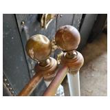 Antique Brass and Iron Bed Frame