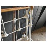Antique Brass and Iron Bed Frame