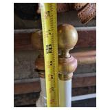 Antique Brass and Iron Bed Frame