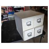 Metal Storage Cabinet with 4 Drawers