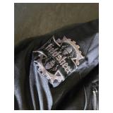 Fieldsheer Motorcycle Jacket and Helmet Set - Back Length: 28", Sleeve from Back Mid Neck: 36", Chest: Appr. 36"