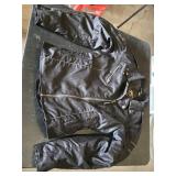 Fieldsheer Motorcycle Jacket and Helmet Set - Back Length: 28", Sleeve from Back Mid Neck: 36", Chest: Appr. 36"