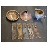 Decorative Metal Door Hardware and Silver Plated Creamer