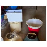 Lot of Assorted Lampshades Including Various Styles and Sizes