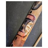 Handcrafted Woodwind Musical Instruments Set including Flutes and Reed Pipe