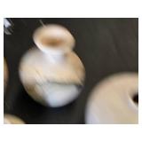 Ceramic and Pottery Vase Collection including Mandragora Apothecary Jar and Decorative Vases