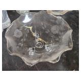 Glassware Collection including Decorative Bowls and Vases