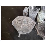 Glassware Collection including Decorative Bowls and Vases