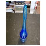 Blue Glass Vase