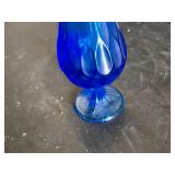Blue Glass Vase