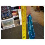 Blue Glass Vase