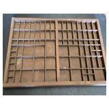 Antique Wooden Printer