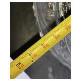 Clear Glass Serving Platters and Bowls Set
