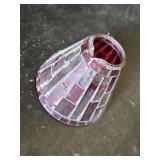 Set of Decorative Candle Holders and Lanterns including Mosaic Glass Shades