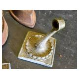 Vintage Sad Irons and Towel Rod Holders