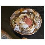 Ceramic Wall Sconce, Shell Decor, and Gift Basket