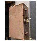 Antique Trunk and More Modern Trunk