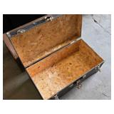 Antique Trunk and More Modern Trunk