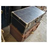 Antique Trunk and More Modern Trunk