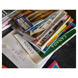 Lot of Travel Souvenirs and Maps, including Oslo Patch, Wales Map, and "Amazing Grace" Cloth