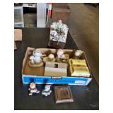 Collectible Figurines and Carousel Decoration Lot