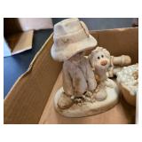 Collectible Figurines and Carousel Decoration Lot