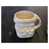 Vintage Santa Claus Mugs Set