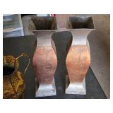 Metal Vases and Decorative Pitcher