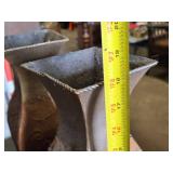 Metal Vases and Decorative Pitcher