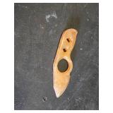Decorative Dagger Wall Plaque (has one crack) with Metal Dagger