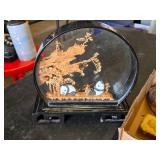 Panda Art and Decorative Figurines and Collectibles including Glass Angel, Porcelain Cherubs, and Stuffed Doll
