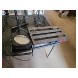 Pedaltrain-1 Pedalboard Platform and DR Pro Instrument Stands, Light
