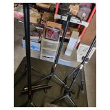 Pedaltrain-1 Pedalboard Platform and DR Pro Instrument Stands, Light