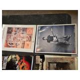Collection of Guitar Music Books including John Mayer, Led Zeppelin, and Jimi Hendrix