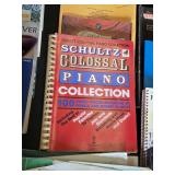 Assorted Music Books and Instructional Materials Notable titles include "Scott Joplin: King of Ragtime," "The Big Ballads of the 70s, 60s, & 50s," and "Foundations in Singing."