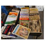 Lot of Music Songbooks and Sheet Music including Eddie Rabbitt & Even Stevens, Classical Piano, and The Gambler