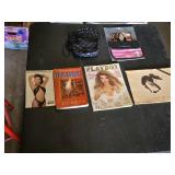 Lot of Books and Magazines including Playboy, Balbo, Loving Woman, Victoria