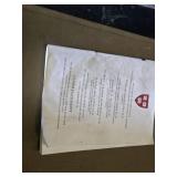 Harvard Crimson Fall 1960-1961 Bound Newspaper Volumes in Tote