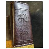 Vintage Illustrated Holy Bible and ESV Holy Bibles