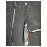 Wall Chart of Human Anatomy and Vintage Medical Instruments