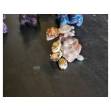 Collection of Turtle Figurines, Some Cloth